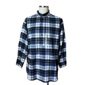Vermont Flannel Co Mens Small Button Up Long Sleeve‎ Shirt Plaid Preshrunk